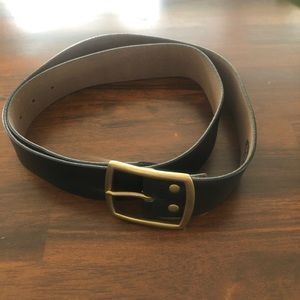 Plus size leather belt